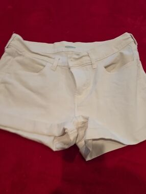 Old Navy White Denim Jean Shorts